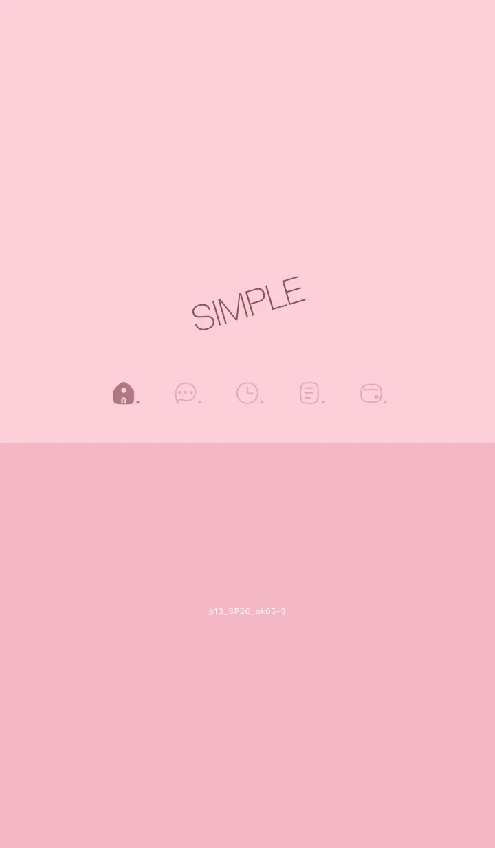 [LINE着せ替え] p13.26.ピンク5-3の画像1