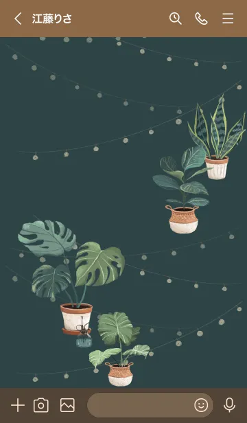 [LINE着せ替え] PLANTS-make your life beautiful(3)の画像3