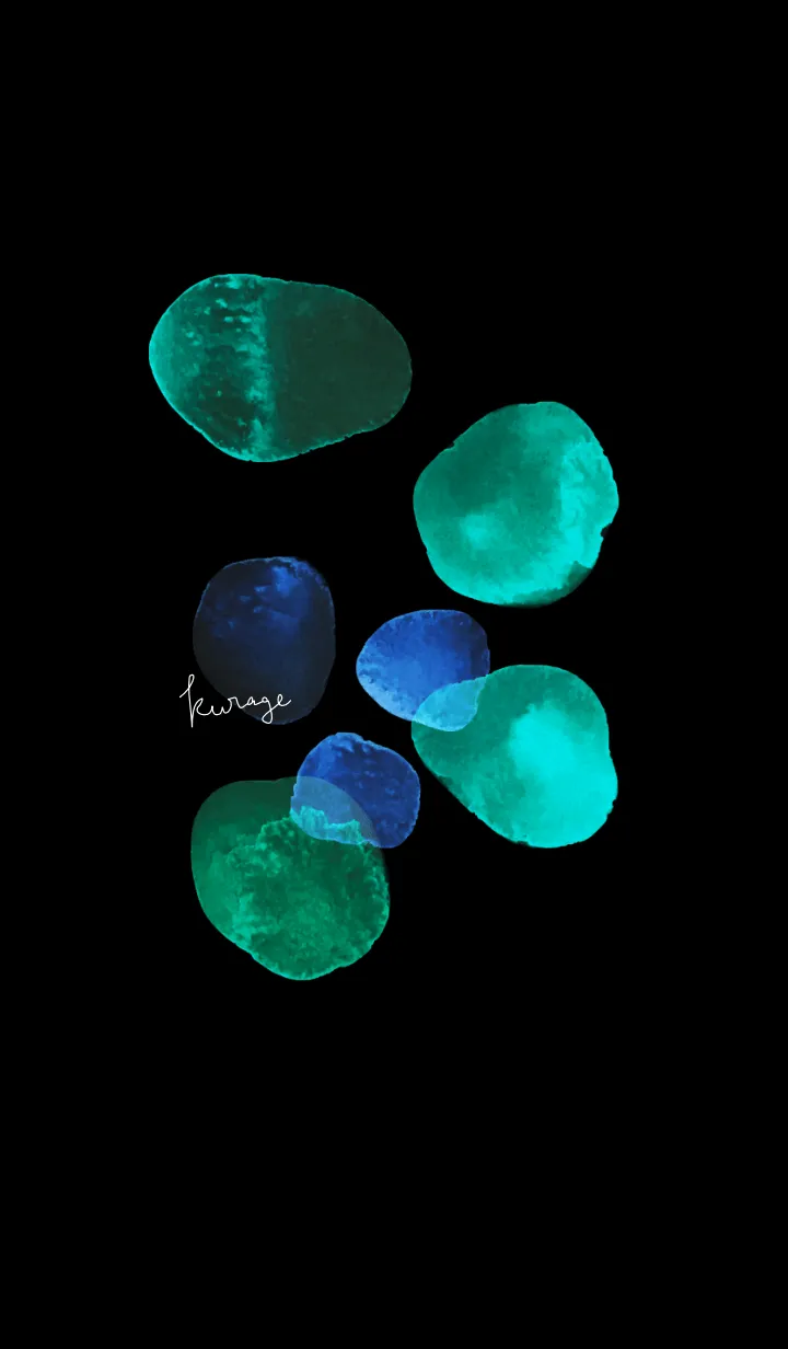 Jellyfish 水彩の着せかえ。クラゲの着せ替えメイン画像