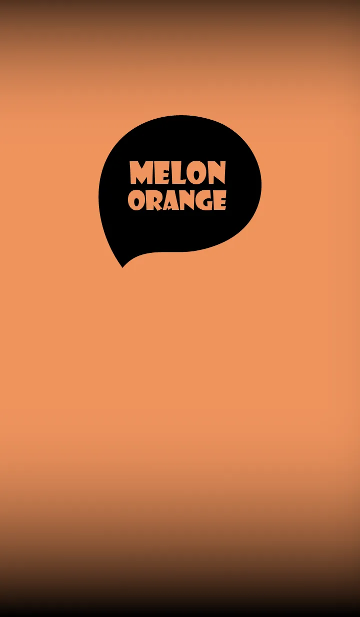 [LINE着せ替え] Melon Orange And Black (JP)の画像1