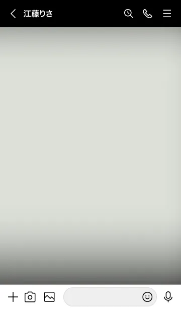 [LINE着せ替え] Fog Grey And Black (JP)の画像3