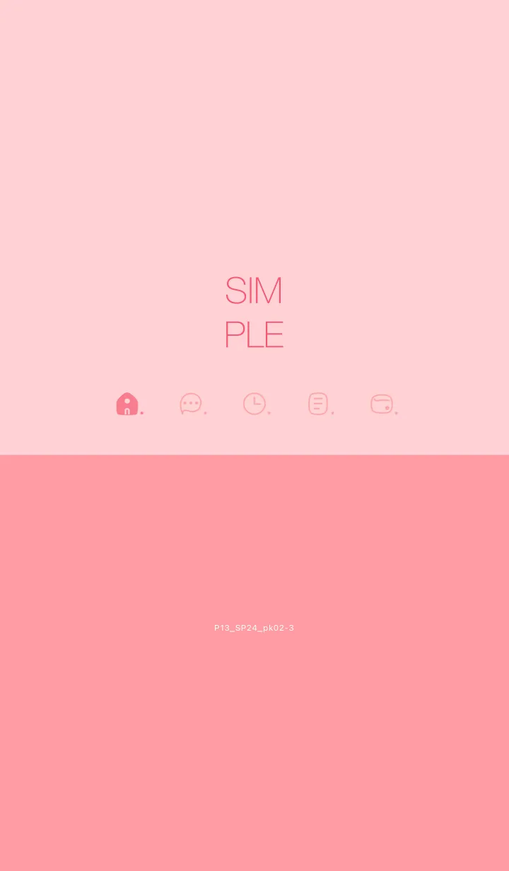 [LINE着せ替え] P13.24.ピンク2-3の画像1