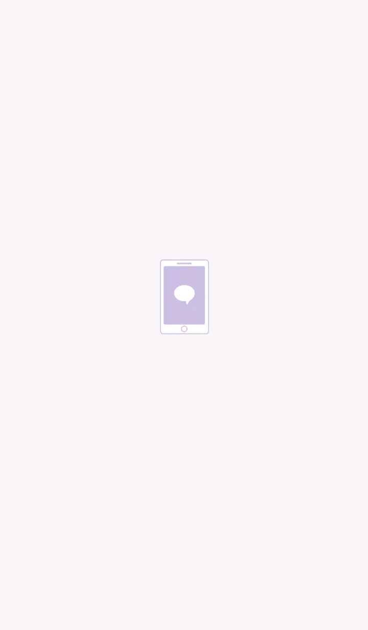 [LINE着せ替え] SIMPLE SMARTPHONE[PURPLE04]の画像1