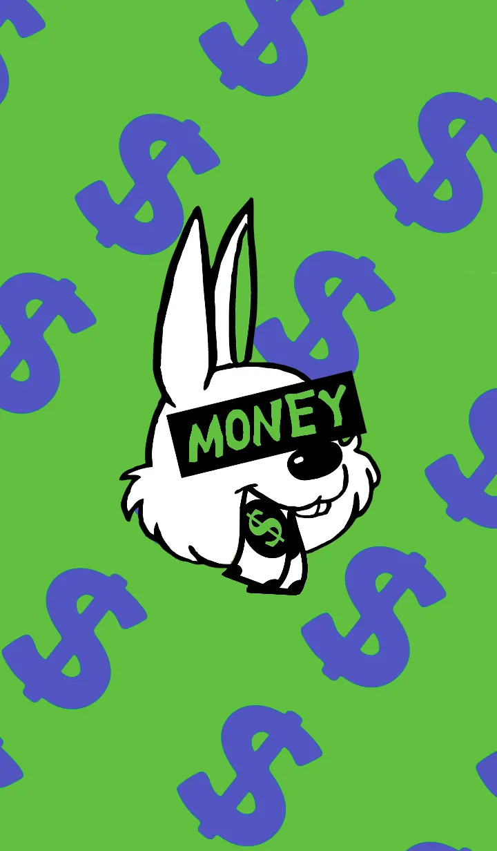 [LINE着せ替え] マネー ラビット 074の画像1