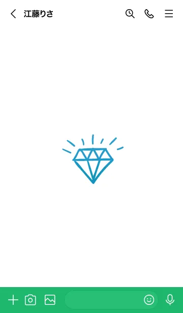 [LINE着せ替え] ダイヤ グラデーション 68の画像3