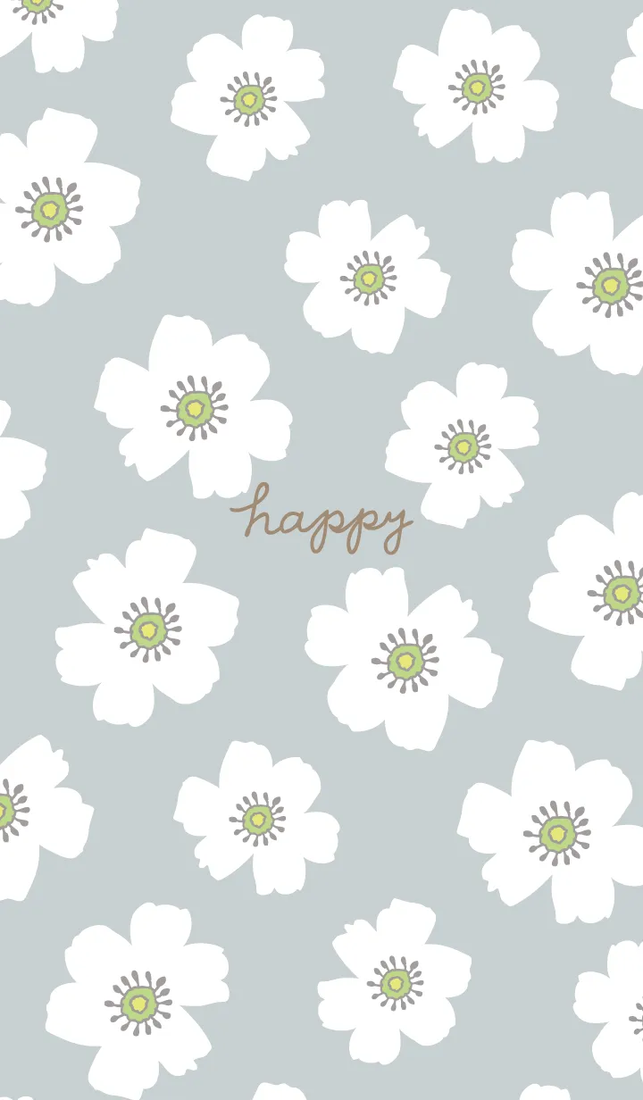 [LINE着せ替え] かわいい アネモネ12の画像1