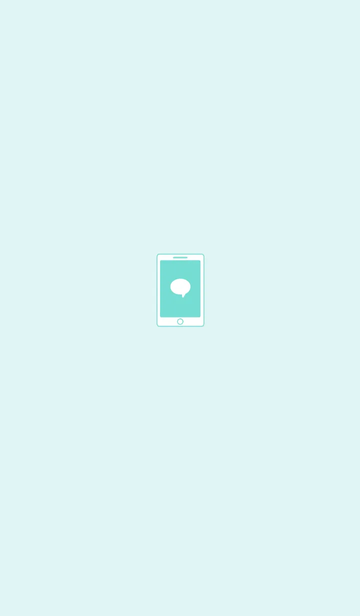 [LINE着せ替え] SIMPLE SMARTPHONE[GREEN09]の画像1