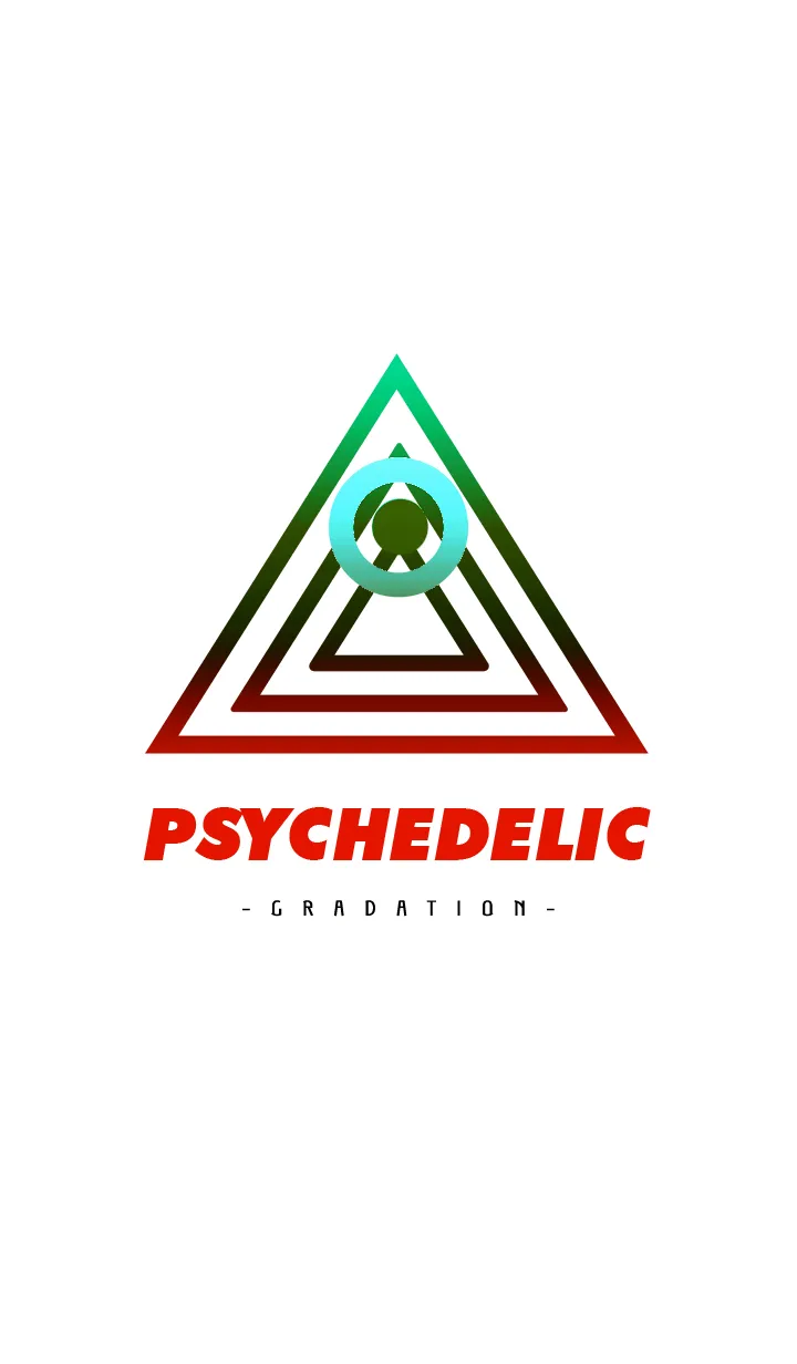 [LINE着せ替え] サイケデリック-グラデーション- 75の画像1