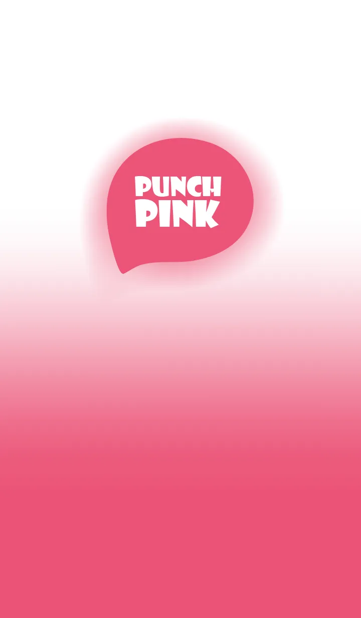 [LINE着せ替え] Punch Pink & White Theme (JP)の画像1