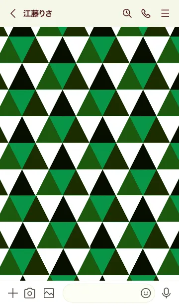 [LINE着せ替え] トライアングル 57の画像3