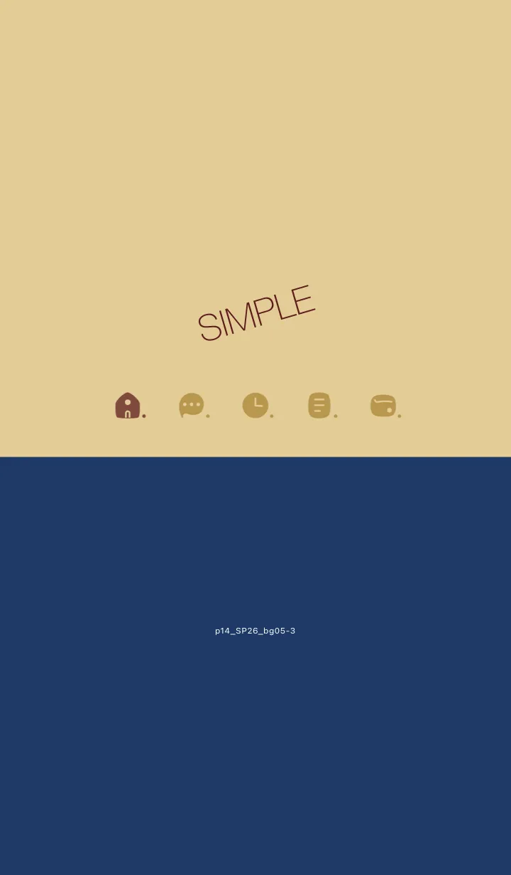 [LINE着せ替え] p14.26.ベージュ5-3の画像1