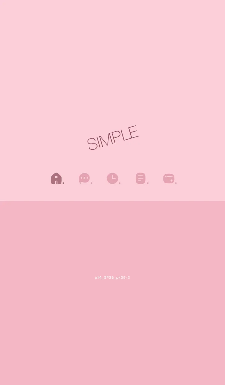 [LINE着せ替え] p14.26.ピンク5-3の画像1