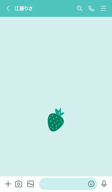 [LINE着せ替え] ミニ ストロベリー 59の画像3