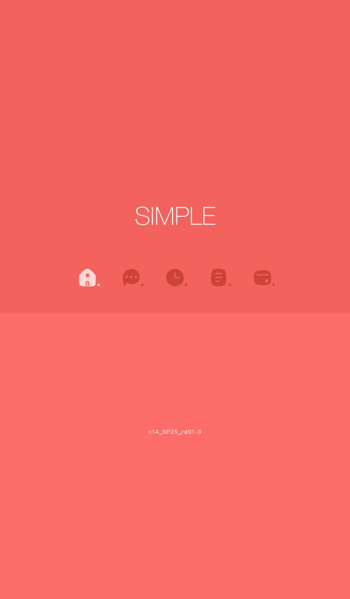 [LINE着せ替え] c14.25.レッド1-3の画像1