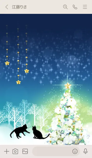 [LINE着せ替え] ハッピー☆メリークリスマス☆12の画像3