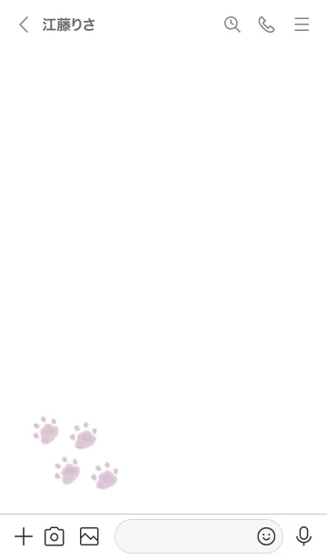 [LINE着せ替え] ねこの落書き(くすみ:8)の画像3