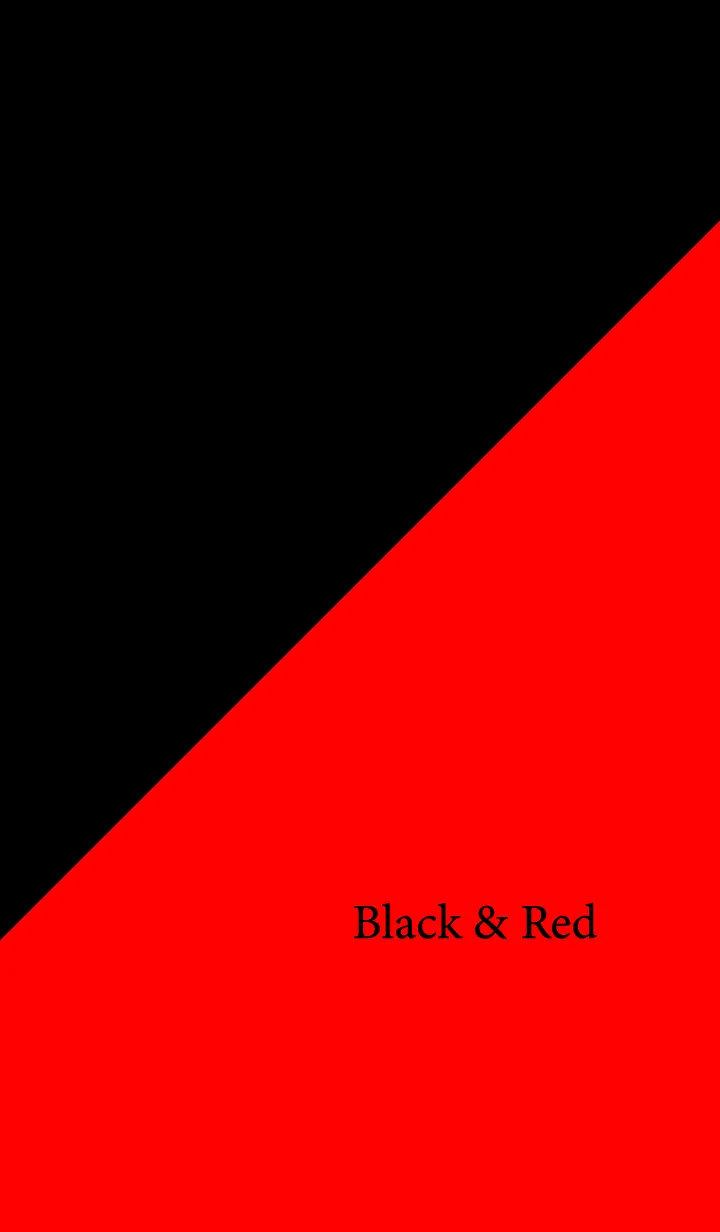 [LINE着せ替え] Black & Red ..の画像1