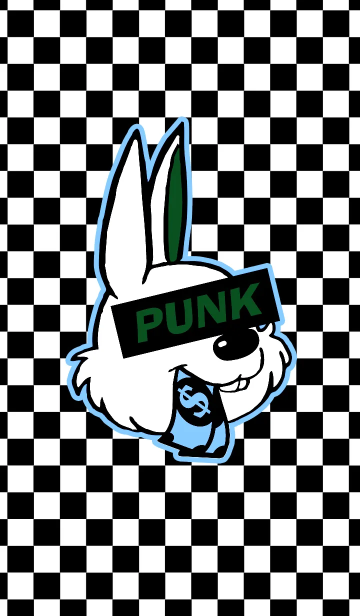 [LINE着せ替え] パンク ラビット 56の画像1