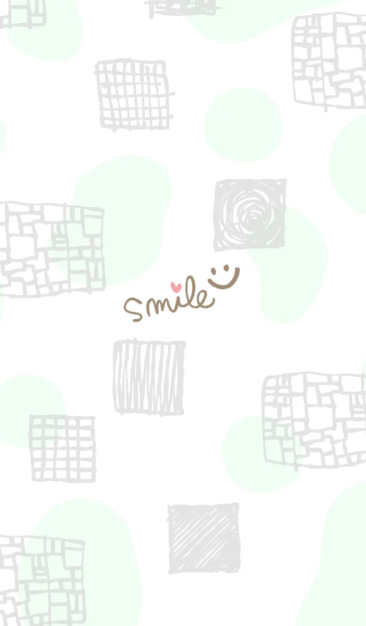 [LINE着せ替え] おしゃれ グレー四角24の画像1