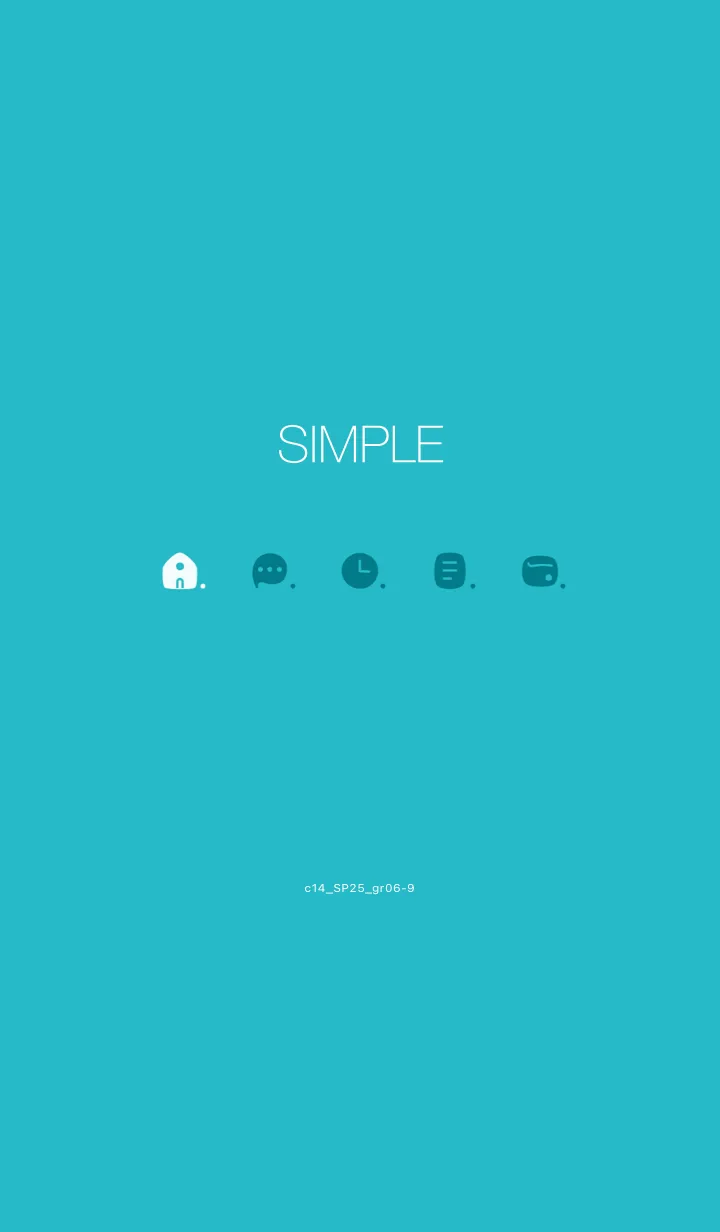 [LINE着せ替え] c14.25.グリーン6-9の画像1