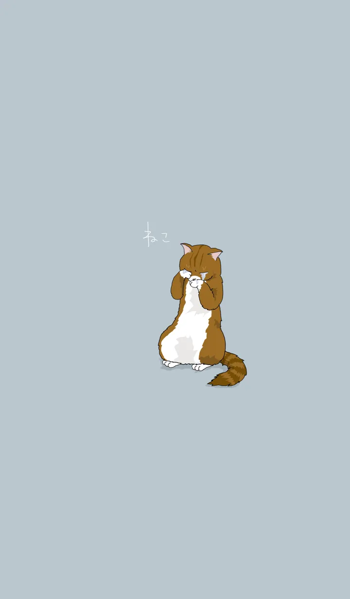 [LINE着せ替え] 猫会議 Cの画像1