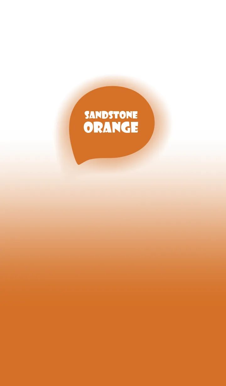 [LINE着せ替え] Sandstone Orange & White Theme (JP)の画像1