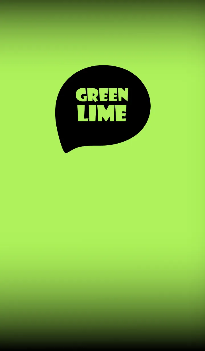 [LINE着せ替え] Lime Green And Black Vr.10 (JP)の画像1