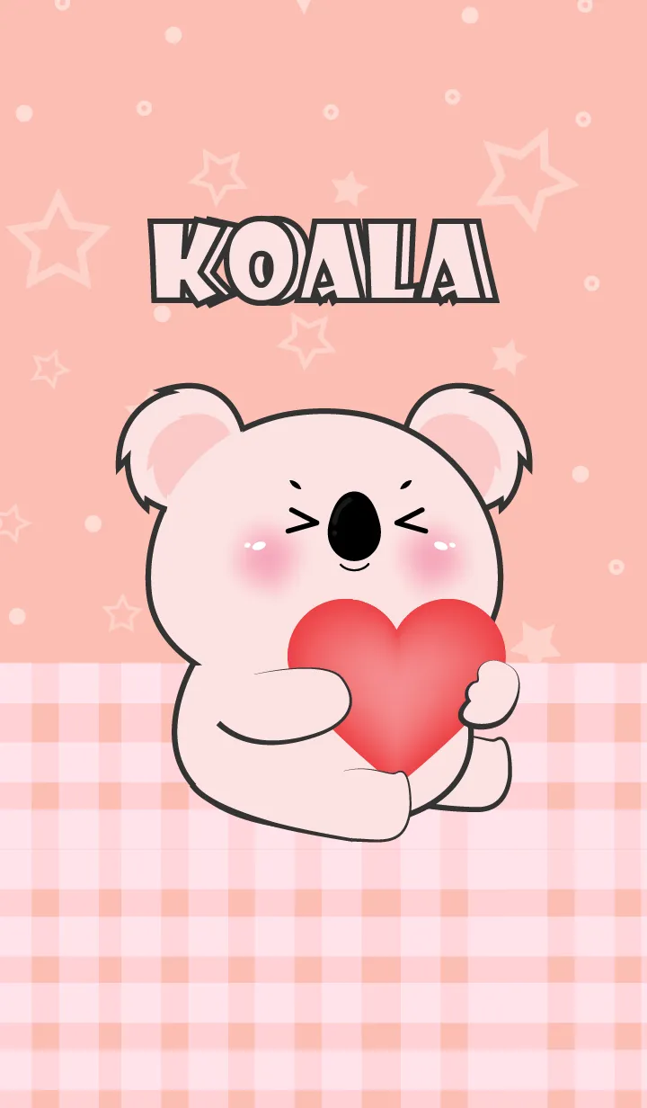 [LINE着せ替え] Very Lovely Pink Koala Theme (JP)の画像1