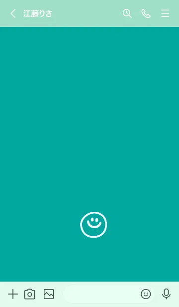 [LINE着せ替え] ミニスマイル* 75の画像3