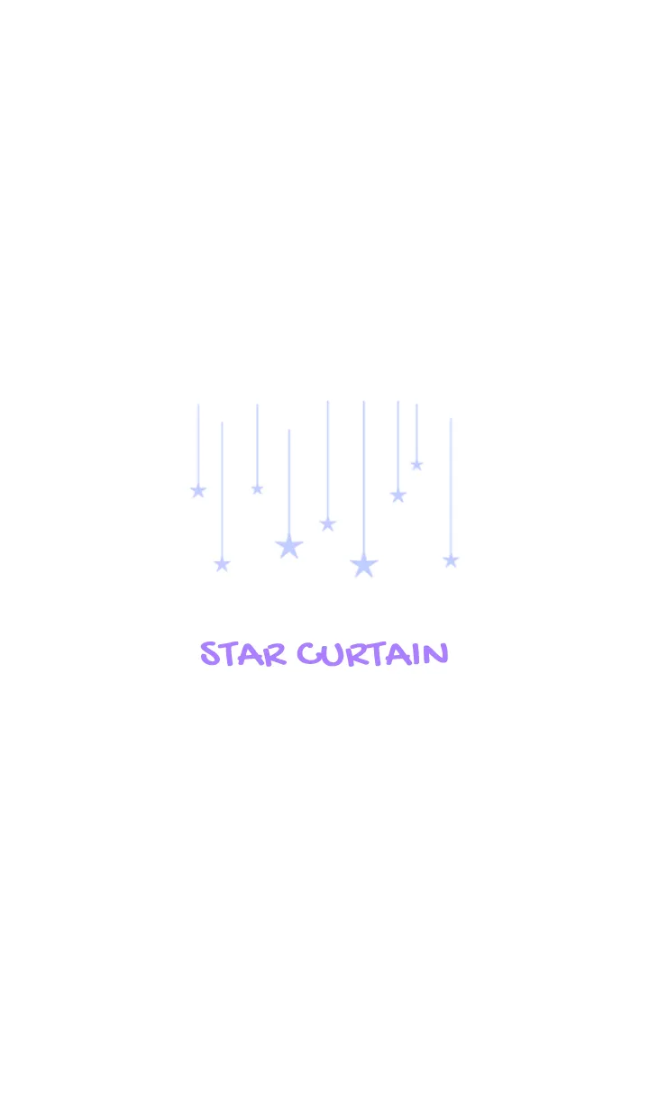 [LINE着せ替え] スターカーテン 61の画像1