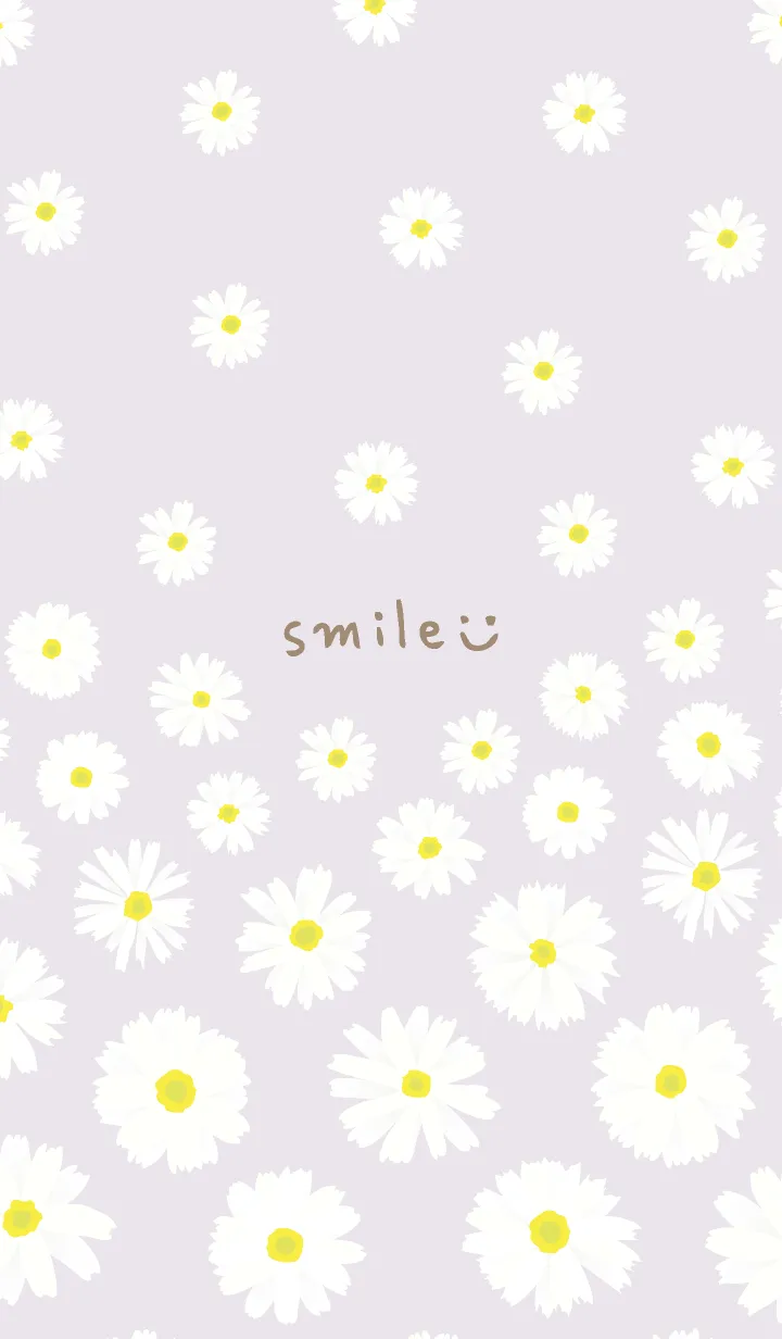 [LINE着せ替え] 白いデイジー舞う3の画像1