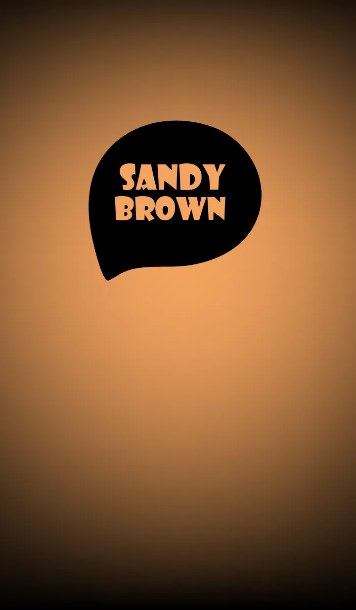 [LINE着せ替え] Sandy Brown And Black Vr.10 (JP)の画像1