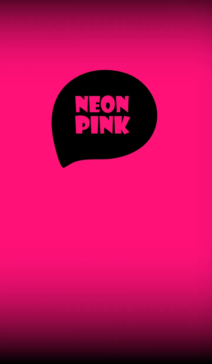 [LINE着せ替え] Neon Pink And Black Vr.10 (JP)の画像1