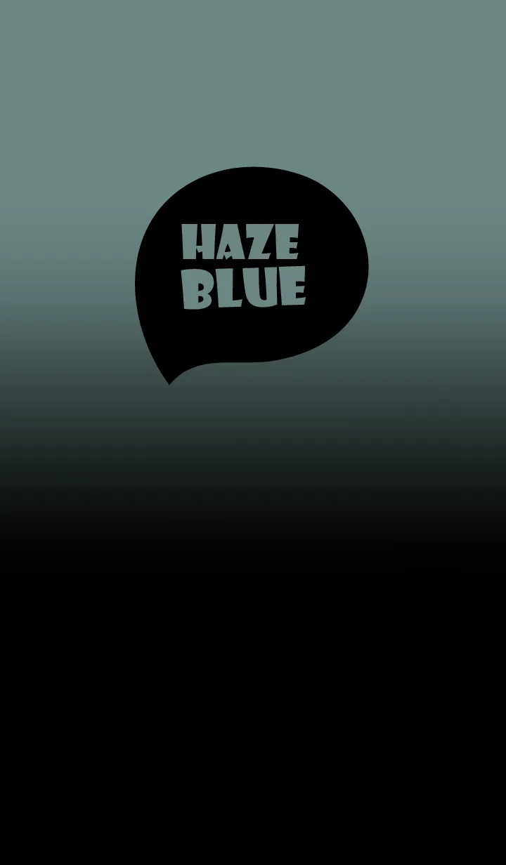 [LINE着せ替え] Black & Haze Blue  Theme (JP)の画像1