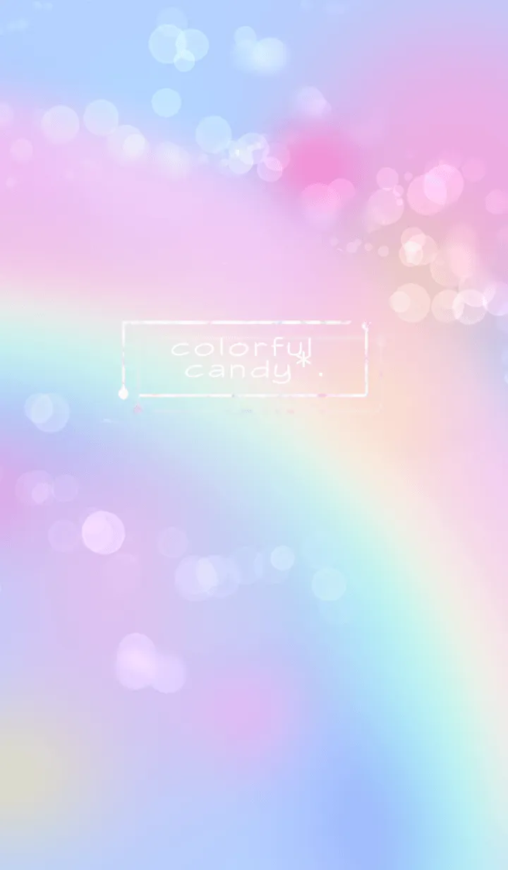 [LINE着せ替え] rainbow pastelの画像1