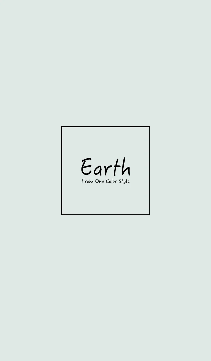 [LINE着せ替え] Earth／アースペールピスタチオの画像1