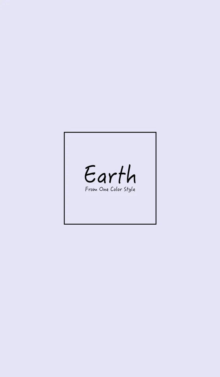 [LINE着せ替え] Earth／アースペールパープルの画像1