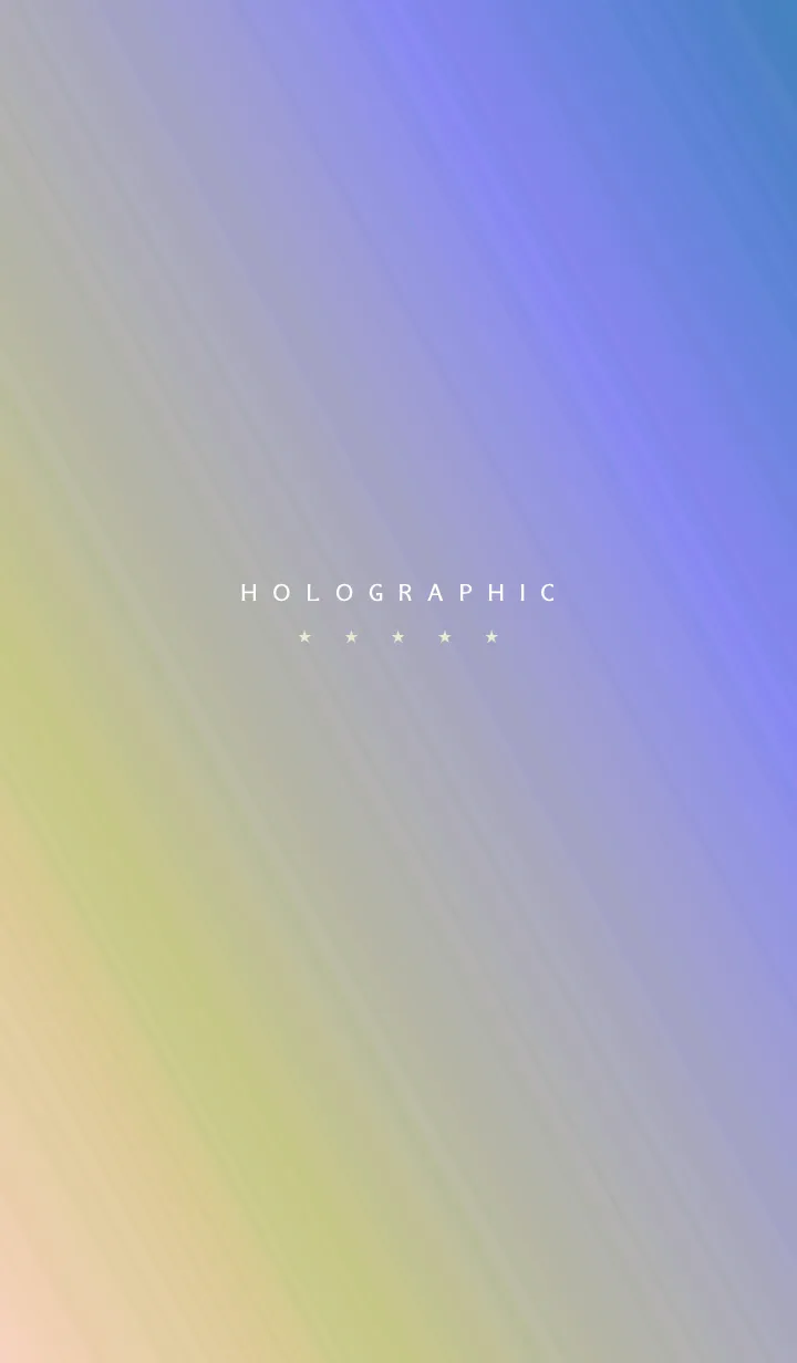 [LINE着せ替え] ホログラフィック スター 54の画像1