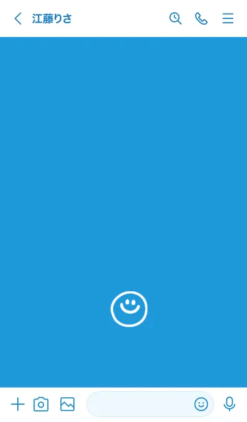 [LINE着せ替え] ミニスマイル* 76の画像3