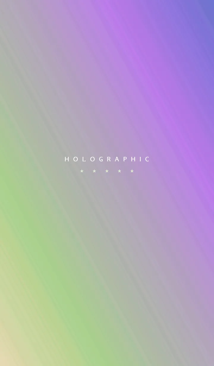 [LINE着せ替え] ホログラフィック スター 55の画像1