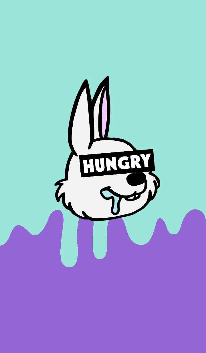 [LINE着せ替え] ハングリーラビット 062の画像1