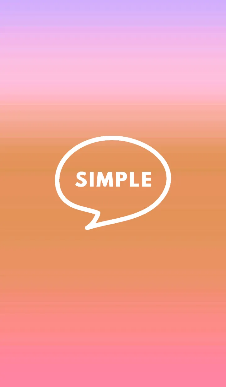 [LINE着せ替え] シンプル グラデーション 47の画像1