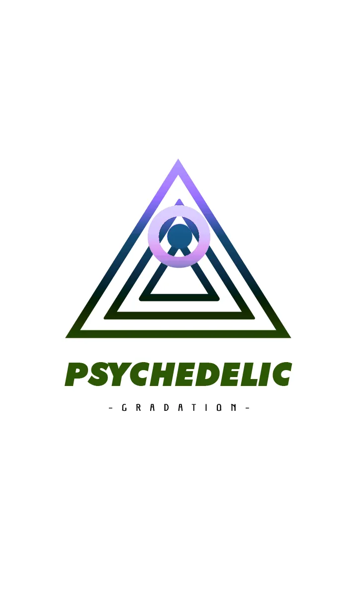 [LINE着せ替え] サイケデリック-グラデーション- 79の画像1