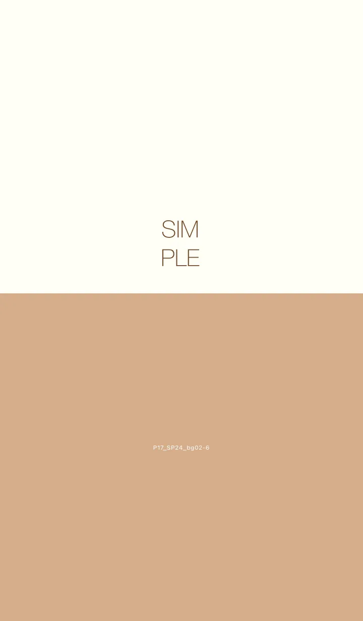 [LINE着せ替え] P17.24.ベージュ2-6の画像1