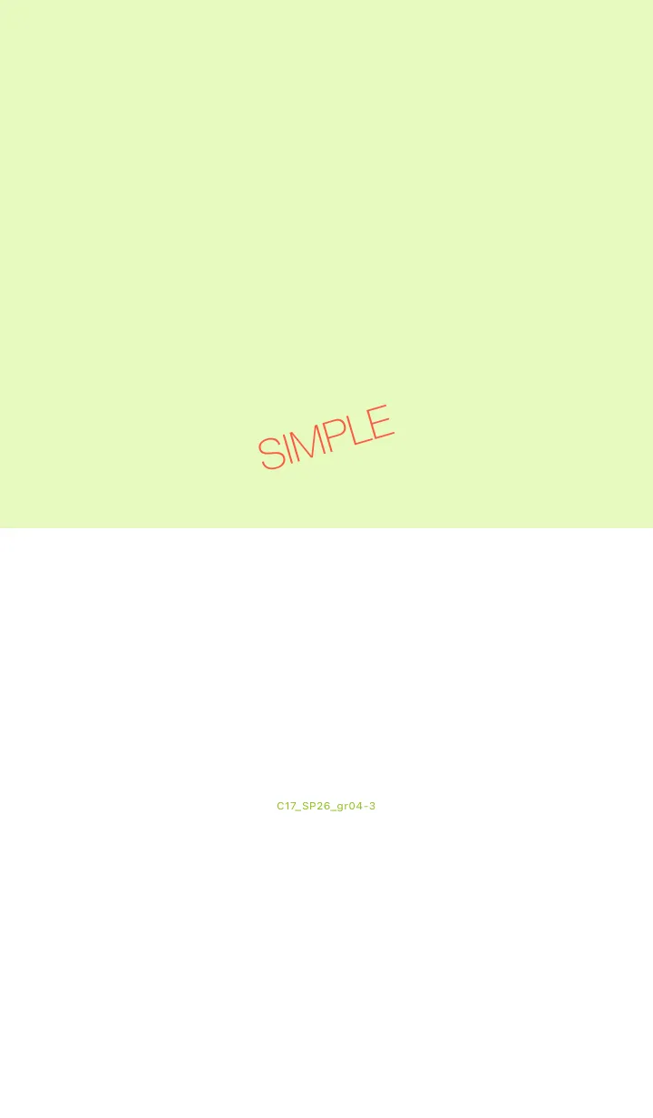 [LINE着せ替え] C17.26_グリーン4-3の画像1