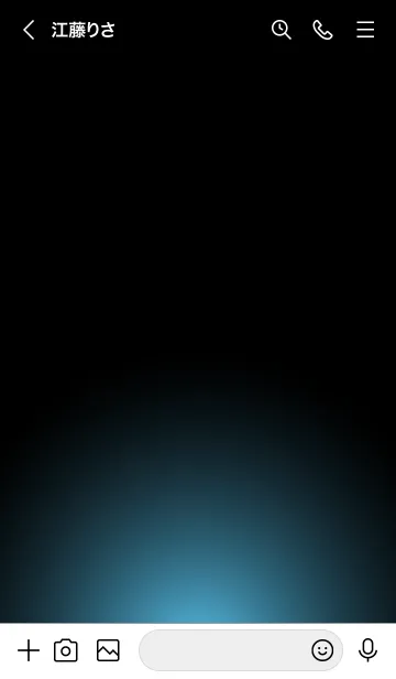 [LINE着せ替え] SILVER LIGHT ICON THEME -Lightsaxe Blue-の画像3