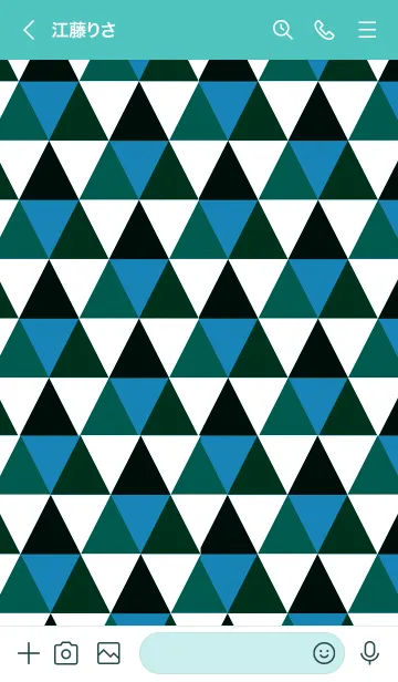 [LINE着せ替え] トライアングル 59の画像3