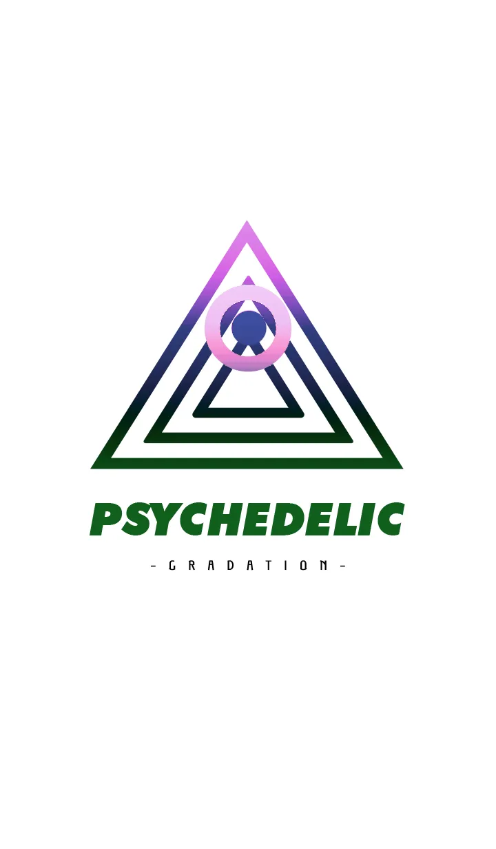 [LINE着せ替え] サイケデリック-グラデーション- 80の画像1