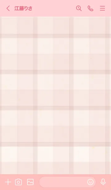 [LINE着せ替え] 大人 チェック3の画像3