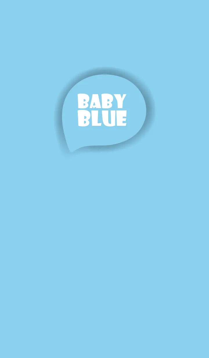 [LINE着せ替え] Love Baby Blue Theme (JP)の画像1